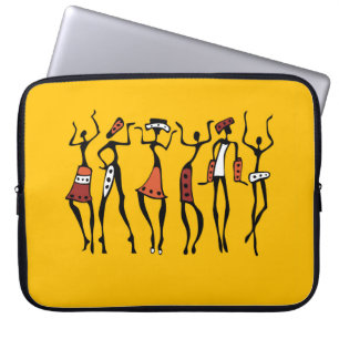 Funda Para Portátil Mujer bailarina al estilo étnico tradicional sin f