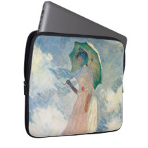 Mujer con Parasol Claude Monet