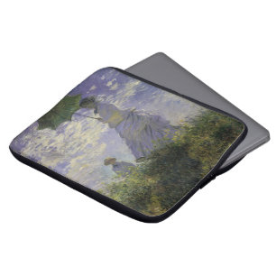 Funda Para Portátil Mujer con Parasol de Claude Monet, Arte Vintage