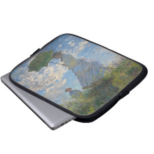 Funda Para Portátil Mujer con parasol Paisaje francés