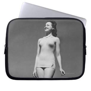 Funda Para Portátil Mujer en traje de baño