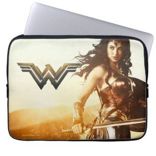 Funda Para Portátil Mujer Maravilla En Sunset