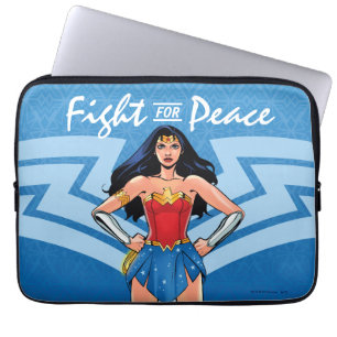 Funda Para Portátil Mujer Maravilla - Lucha Por La Paz