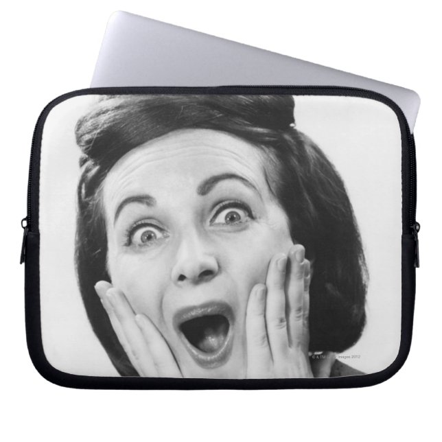 Funda Para Portátil Mujer que hace la cara (Frente)