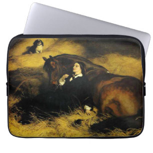 Funda Para Portátil Mujer y caballo