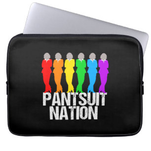 Funda Para Portátil Mujeres del arco iris de la nación del Pantsuit