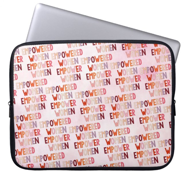 Funda Para Portátil Mujeres Empoderadas Empoderan a Mujeres (Frente)