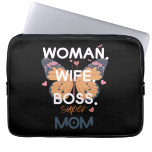 Funda Para Portátil Mujeres, esposa, jefa, supermamá