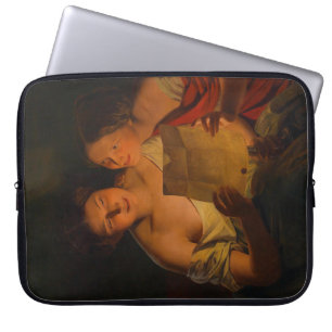 Funda Para Portátil Mujeres leyendo una carta de amor (de Waldmüller)