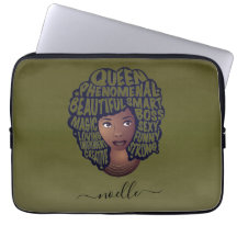 Mujeres negras motivadoras, verde oliva