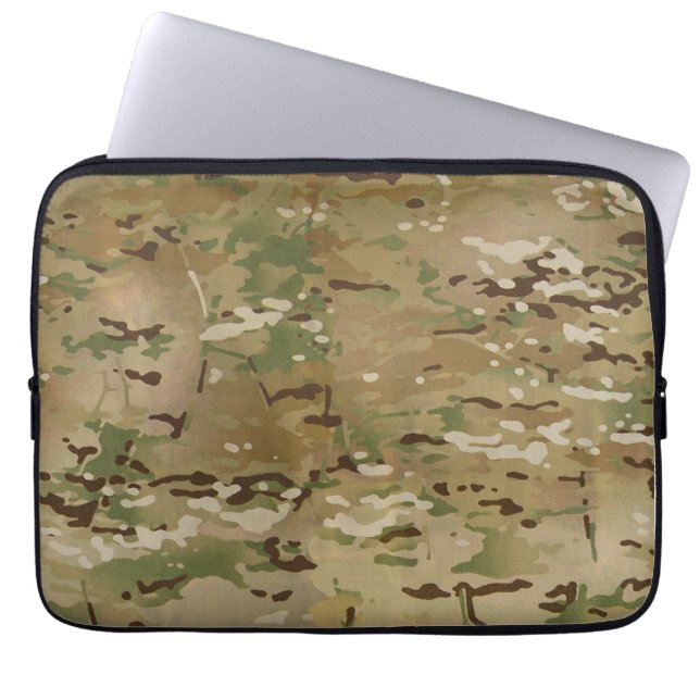 Funda Para Portátil Multicam 13" manga (Frente)