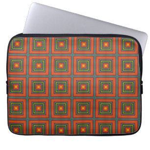 Funda Para Portátil Multicolores vibrantes envolviendo papel