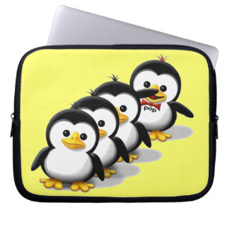 Funda Para Portátil Multitud de pingüinos