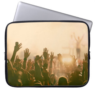 Funda Para Portátil Multitud en concierto - concierto de fotos al esti