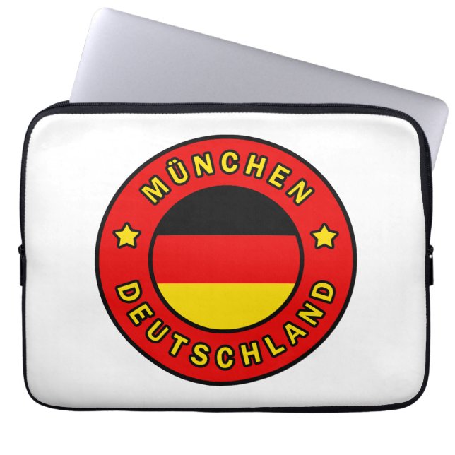 Funda Para Portátil München Deutschland (Frente)