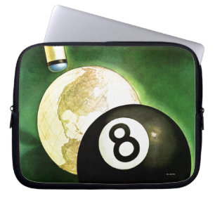 Funda Para Portátil Mundo como bola de señal