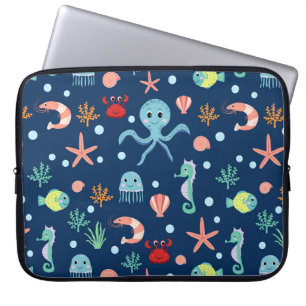 Funda Para Portátil Mundo del Mar