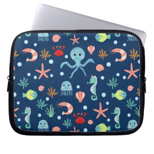 Funda Para Portátil Mundo del Mar