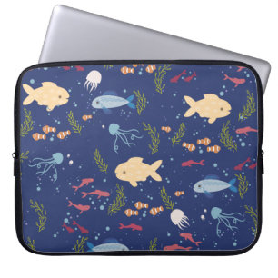 Funda Para Portátil Mundo submarino