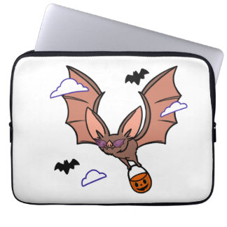 Funda Para Portátil Murciélago volador de Halloween lindo
