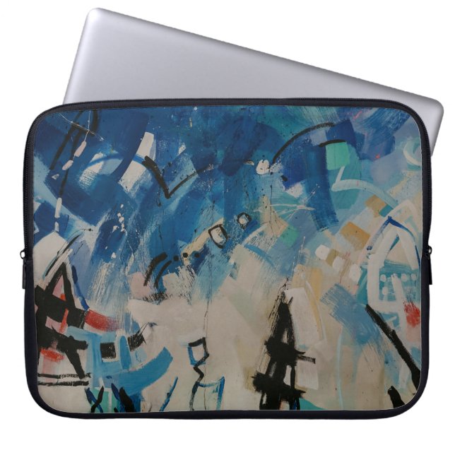 Funda Para Portátil Muro abstracto multicolor (Frente)