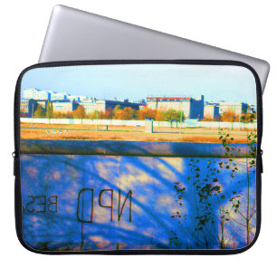 Funda Para Portátil Muro de Berlín de la Alemania de Vintage