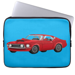 Funda Para Portátil Muscle car