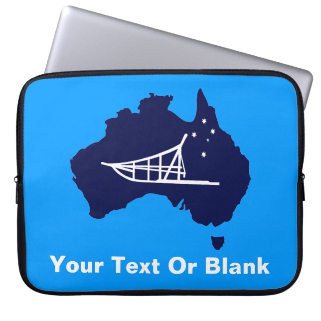 Funda Para Portátil Mushing Down Under (Frente)