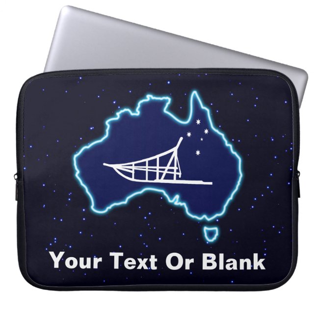 Funda Para Portátil Mushing Down Under (Frente)