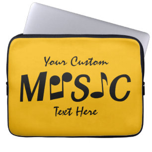 Funda Para Portátil MUSIC personalizado mangas para portátiles