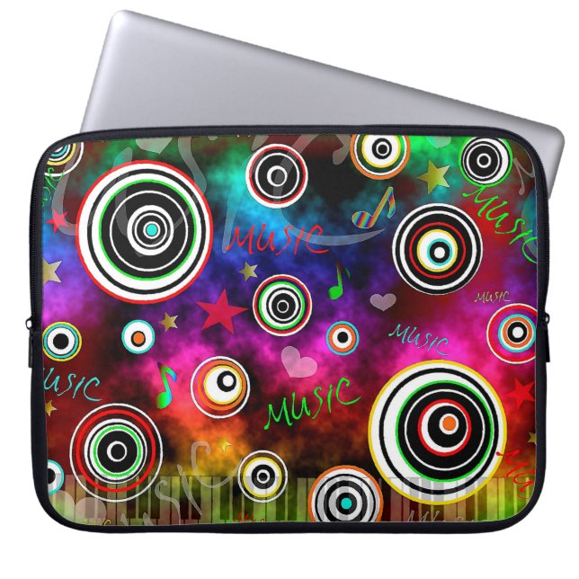 Funda Para Portátil Música (Frente)