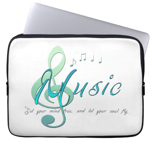 Funda Para Portátil Música (Frente)