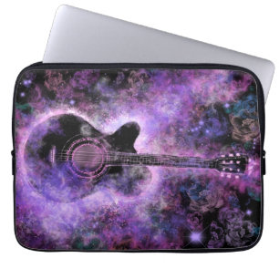 Funda Para Portátil Música de guitarra romántica - Sonido mágico
