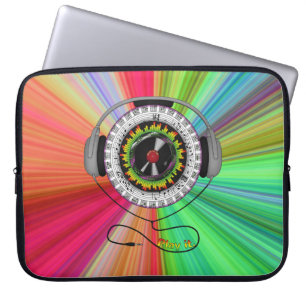 Funda para portátil Música de la Vida