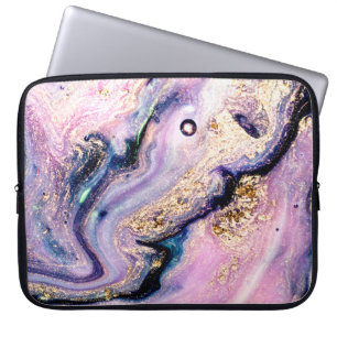 Funda Para Portátil Muy bonito patrón de mármol. Resumen artístico wal