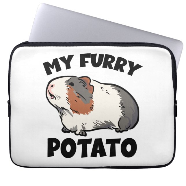 Funda Para Portátil My furry potato guinea pig (Frente)