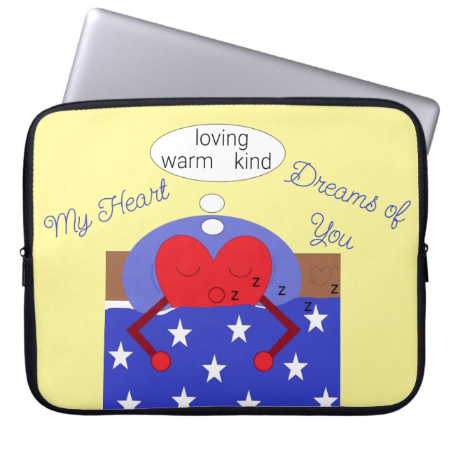 Funda Para Portátil My Heart Dreams of You: (Frente)