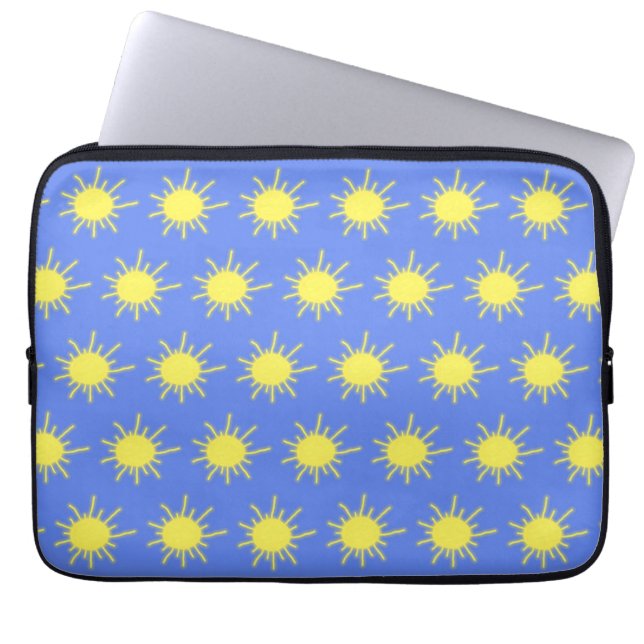 Funda Para Portátil My Sunshine Tablet Case (Sky Blue & Yellow) (Frente)