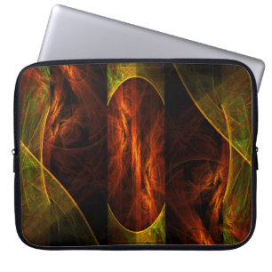 Funda Para Portátil Mystique Jungle Resumen Art Laptop Sleeve