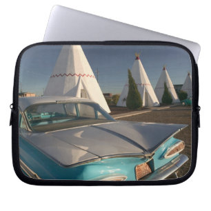 Funda Para Portátil NA, EE. UU., Arizona, Holbrook Ruta 66, Wigwam 2