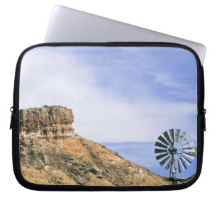 Funda Para Portátil NA, EE. UU., Texas Molino de viento y acantilados 