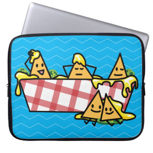 Funda Para Portátil Nachos Melados Queso Jalapeno Nacho chips de torti