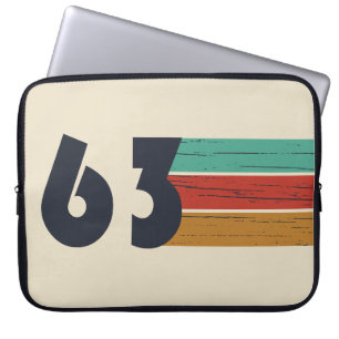Funda Para Portátil nacido en 1963 regalo de cumpleaños vintage