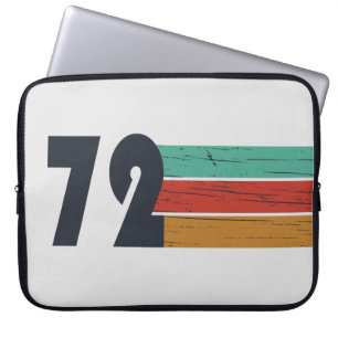 Funda Para Portátil nacido en 1972 regalo de cumpleaños vintage