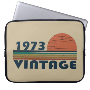 Funda Para Portátil Nacido en 1973 como regalo de cumpleaños vintage