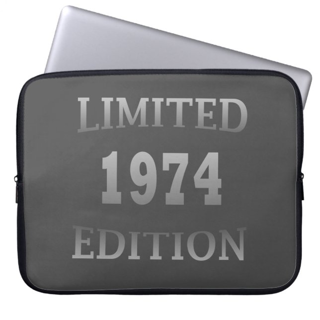 Funda Para Portátil Nacido en 1974 como regalo de cumpleaños (Frente)