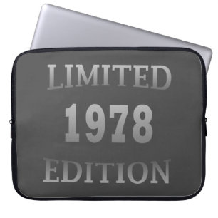 Funda Para Portátil Nacido en 1978 como regalo de cumpleaños