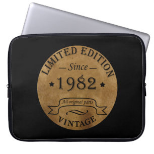 Funda Para Portátil Nacido en 1982, en un antiguo cumpleaños