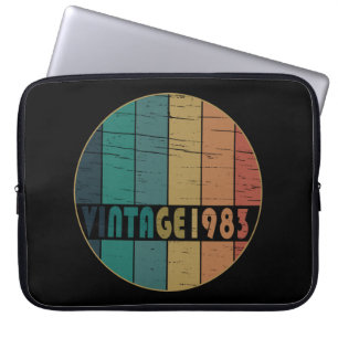 Funda Para Portátil Nacido en 1983, es un cumpleaños vintage