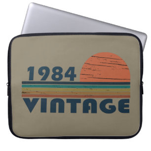 Funda Para Portátil nacido en 1984 regalo de cumpleaños vintage